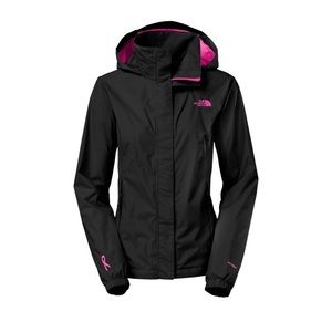 THE NORTH FACE PINK RIBBON RESOLVE JACKET WOMEN'S